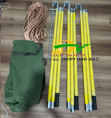 Bộ tiếp địa di động 3 pha 220kv