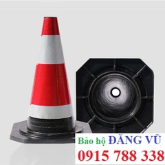 Cọc tiêu cao su 65cm