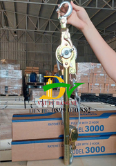 Pa lăng cáp lắc tay 3 tấn