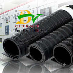 Tấm cao su cách điện màu đen