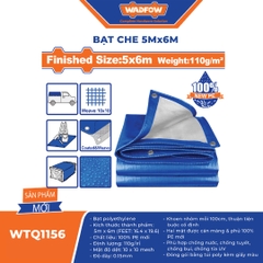 Bạt che 5mx6m-Wadfow-WTQ1156