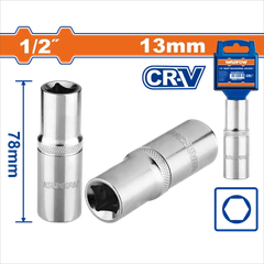 Đầu tuýp dài 1/2"-13mm-Wadfow WSC7213