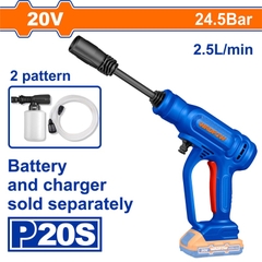 Máy xịt rửa dùng pin 20V (không kèm pin và sạc) Wadfow  WQX0120
