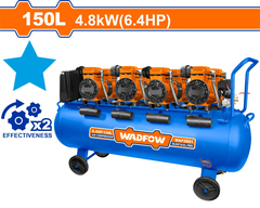 Máy nén khí (không dầu) 4800W-150L Wadfow WAP2R81