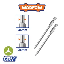 Bộ 2 Mũi vặn vít 1/4"-3Y4-Wadfow WSV9K3Y4