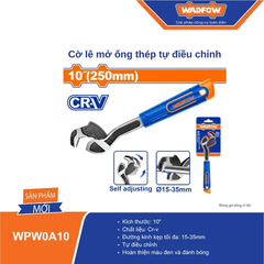 Cờ lê mở ống thép tự điều chỉnh 10"-Wadfow WPW0A10