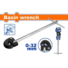 Cờ lê vặn ống nước góc hẹp ba chiều-Wadfow WBF1732