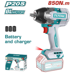 Máy siết buloong không chổi than dùng pin 20V (không kèm pin sạc)-TOTAL-TIWLI20851