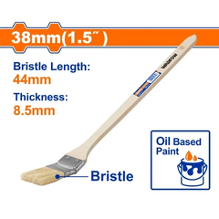 Cọ sơn dầu đầu cong 38mm (1.5")-Wadfow WPE3315