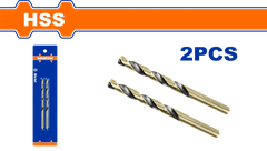 Bộ 2 Mũi khoan HSS 3mm WADFOW WTD1K03
