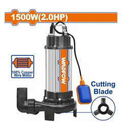 Máy bơm chìm nước thải 1500W(2.0HP) Wadfow WWPWA05