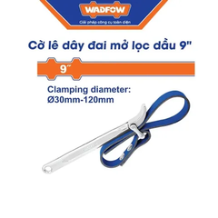 Cờ lê dây đai mở lọc dầu 9"-Wadfow WAW3309