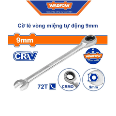 Cờ lê vòng miệng tự động 9mm-Wadfow WSA5109