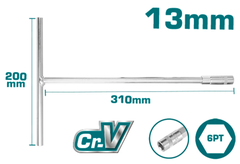 Thanh vặn tay cầm 
T 13mm -TOTAL-THTSW1306