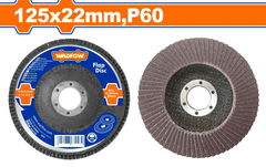 Nhám xếp nâu 125x22mm, P60 WADFOW WYL2302