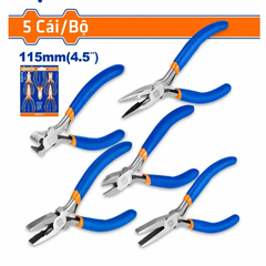 Bộ 5 kìm mini 4.5"-Wadfow WPS1615