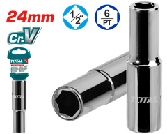 Đầu tuýp lục giác sâu 1/2" 24mm -TOTAL-THTST12243L