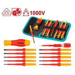 Bộ vít cách điện 12 món -TOTAL-THKISD1201