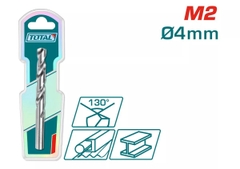 Mũi khoan sắt M2 (4mm) -TOTAL-TAC1200401