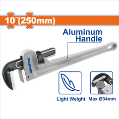 Mỏ lết mở ống tay cầm nhôm 300mm(12")-Wadfow WPW9112