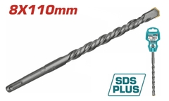 Mũi khoan bt gài 4 cạnh (8*110) -TOTAL-TAC310801C