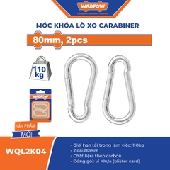 Móc khóa lò xo carabiner -Wadfow-WQL2K04