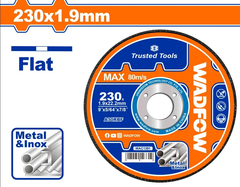 Đá cắt kim loại 230x1.9x22.2mm WADFOW WAC1391