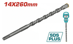 Mũi khoan bt gài 4 cạnh (14*260) -TOTAL-TAC311403C