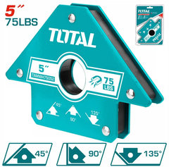 Ke góc nam châm hàn 3 góc 5"-TOTAL-TAMWH75052
