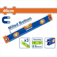 Thước thủy nam châm mạnh 40cm-Wadfow WSL3G40