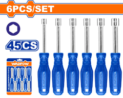 Bộ 6 tua vít đầu lục giác-Wadfow WSS24T6