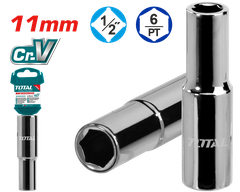 Đầu tuýp lục giác sâu 1/2" 11mm -TOTAL-THTST12113L