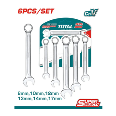 Bộ 6 cờ lê vòng miệng -TOTAL-THT102266