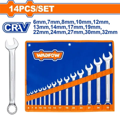 Bộ 14 cờ lê vòng miệng-Wadfow WSP1M14