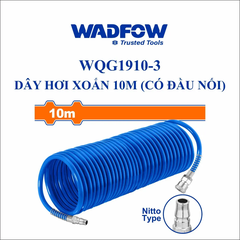 Dây hơi xoắn 10M (có đầu nối) Wadfow WQG1910-3