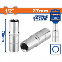 Đầu tuýp dài 1/2"-27mm-Wadfow WSC7227