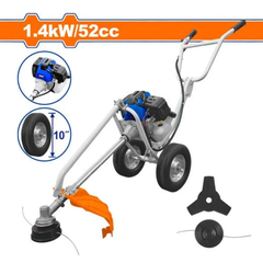 Máy cắt tỉa hàng rào và cắt cỏ dùng xăng đẩy 1.4Kw Wadfow WGM3A52