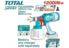 Máy phun sơn dùng pin Lithium 20V  (không kèm pin & sạc)-TOTAL-TSGLI2004