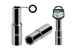 Đầu tuýp lục giác sâu 1/2" 21mm -TOTAL-THTST12213L