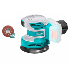 Máy chà nhám tròn dùng 
pin 20V-TOTAL-TROSLI2001
