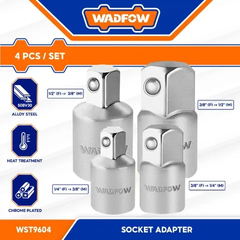 Bộ 4 Đầu tuýp chuyển đổi -Wadfow WST9604