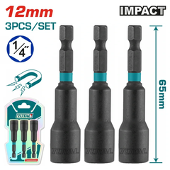 Bộ 3 mũi từ bắn tôn 12mm-TOTAL-TAC271231