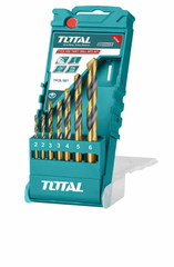 Bộ 7 mũi khoan kim loại HSS -TOTAL-TACSD0075
