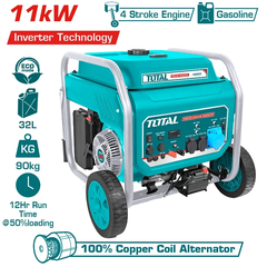 Tổ máy phát điện dùng xăng biến tần 11kW-TOTAL-TP3120001