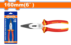 kìm mũi cong cách điện 6"-Wadfow WPL4936