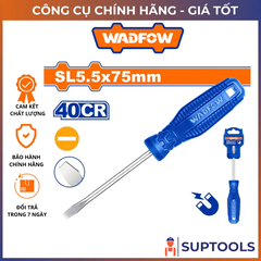 Tua vít dẹp SL5.5x75mm-Wadfow WSD3253
