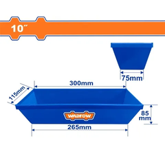 Khay trộn vữa 10"-Wadfow WNQ1330