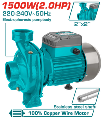 Máy bơm nước  1500W (2HP)-TOTAL-TWP2150026