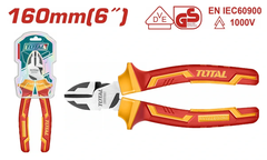 Kềm cắt đầu nặng cách điện 6''/ 160mm -TOTAL-THTIP2261