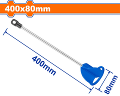 Cần trộn sơn 400x80mm Wadfow WXE1308